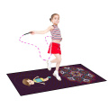 Yugland Taille personnalisée et forme de logo Eco Friendly Foldable Suede Natural Enfants Enfants Dancing Mat Yoga Mat pour les enfants